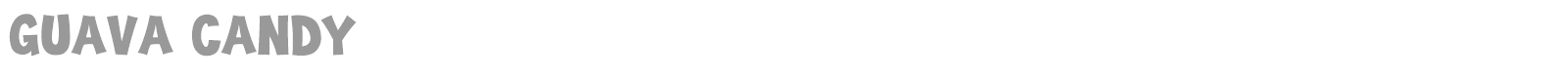 Guava Candy font preview